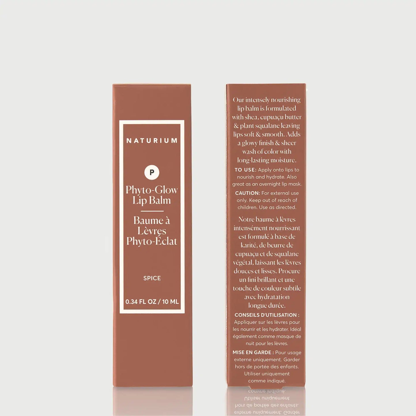 phyto-glow-lip-balm-spice-r8 NATR-60113-PhytoGlow-Spice-UC-Front-Back-bonebkgd.webp